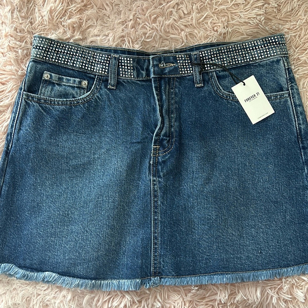 Denim skirt